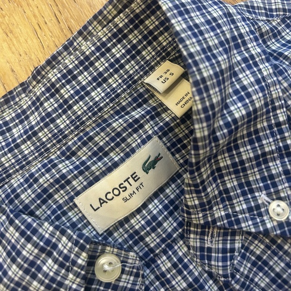 Lacoste Button Up Dress Shirt - Picture 5 of 7